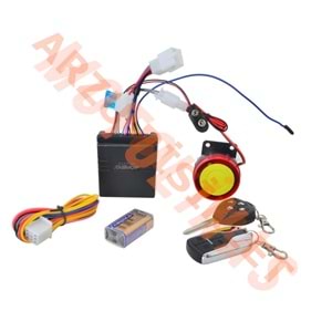 MOTOSİKLET ALARM SETİ [PİLLİ]