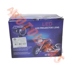 U7 ANGEL ÇAKARLI LED SİS LAMBASI KÜÇÜK [BEYAZ]