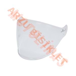 BEON ŞEFFAF ÇENESİZ VİZÖRLÜ YAZLIK KASK CAMI [B203 MODEL]