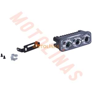 M11-03 3 FONKSİYONLU MAVİ - KIRMIZI ÇAKARLI LAMBA