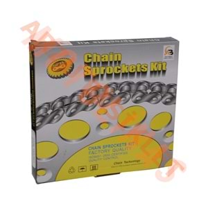 O RİNGLİ ZİNCİR DİŞLİ SET [GOLD] [15T/44T] [428H x 128L] HONDA CBR 125R - SFR