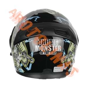 KC - ÇENE AÇILIR VİZÖRLÜ KASK [KC902] [BIG MONSTER] [S]