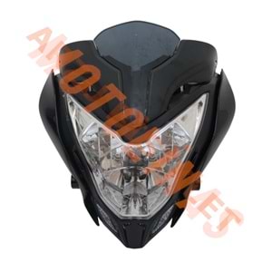 ÖN FAR - ÖN GRENAJ - SİPERLİK CAMI KOMPLE BAJAJ PULSAR NS 200 - E BELGELİ