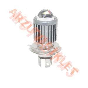 H4 TİPİ AMPUL [BEYAZ IŞIK] [M3 MODEL] - BELGELİ