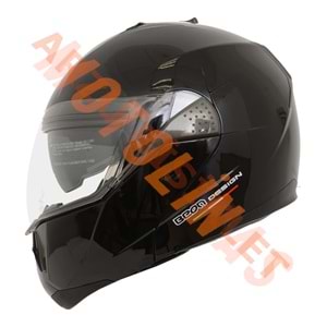 BEON- ÇENE AÇILIR VİZÖRLÜ KASK [B700] [SİYAH] [XL]