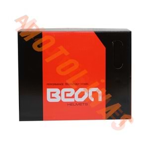 BEON- ÇENE AÇILIR VİZÖRLÜ KASK [B700] [GRİ - KIRMIZI] [AIR TEK] [S]