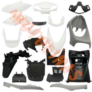 KAPORTA Y. SET [BEYAZ] HONDA ALPHA