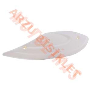 ARKA PLASTİK SOL [BEYAZ] [3 TEKERLEKLİ KASALI] [DEMİR KASA BİNEK] E-BIKE