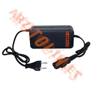 60 V [20-24AH] ŞARJ CİHAZI EBIKE [DEVRE KESİCİLİ - GÖSTERGELİ] -KUTUSUZ