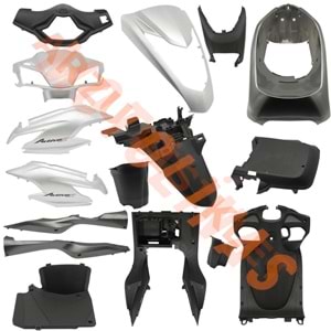 KAPORTA Y. SET [GRİ] [YENİ MODEL] HONDA ACTIVA S