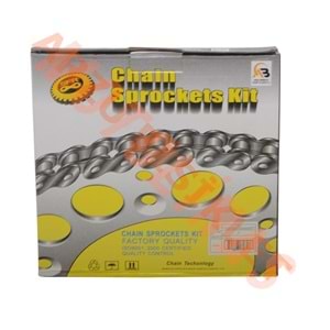 O RİNGLİ ZİNCİR DİŞLİ SET [14T/43T] [520H x 112L] YAMAHA R25 MT25 - SFR