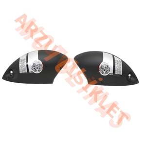 ARKA GRENAJ SOL-SAĞ [SELE ALTI] [SİYAH] KUBA TRENDY