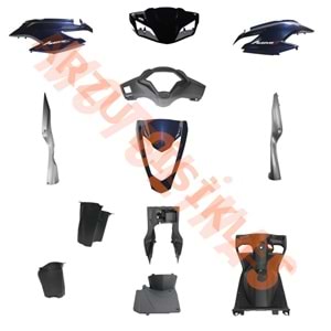 KAPORTA SET [MAVİ] [YENİ MODEL] HONDA ACTIVA S