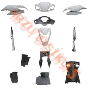 KAPORTA SET [BEYAZ] [YENİ MODEL] HONDA ACTIVA S