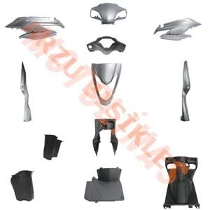 KAPORTA SET ESKİ MODEL [GRİ] HONDA ACTIVA S