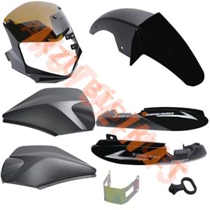 KAPORTA SET [SİYAH] MONDIAL DRIFT