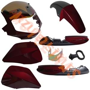 KAPORTA SET [KIRMIZI] MONDIAL DRIFT