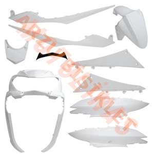 KAPORTA SET [BEYAZ] RKS NEWLIGHT