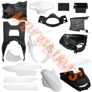 KAPORTA SET [KOMPLE] [BEYAZ] SPACE MAX