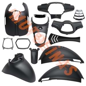 KAPORTA SET [SİYAH] - KUBA BLUEBIRD