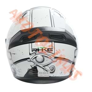 KC-KAPALI VİZÖRLÜ KASK [KC316-1] KURU KAFA [S] E BELGELİ