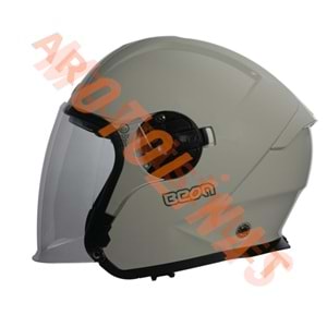BEON- ÇENESİZ VİZÖRLÜ YAZLIK KASK [B203] [BEYAZ-KIRMIZI-YEŞİL] [S]