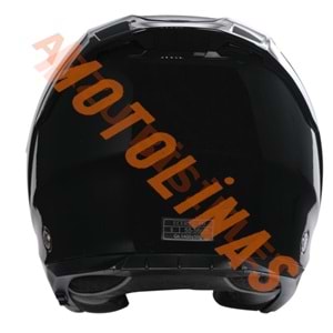 BEON- ÇENESİZ VİZÖRLÜ YAZLIK KASK [B203] [PARLAK SİYAH] [S]