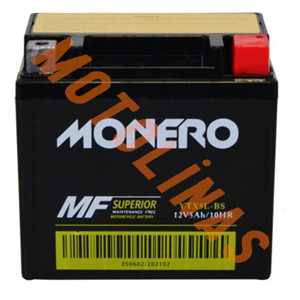 12 VOLT 5 AMPER YTX5L [DIO-BWS-TİTAN ] [113*68*105] - MONERO AKÜ