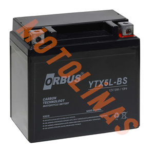 YTX5L - BS KARBON AKÜ - [DIO - BWS - HONDA TITAN ] [113*68*105] - ORBUS