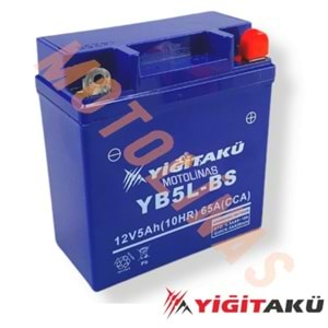 12 VOLT 5 AMPER YİĞİT AKÜ - CUP MODELİ