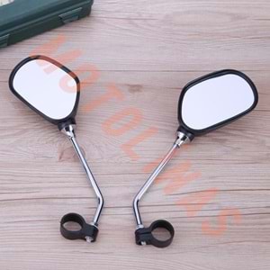 AYNA TAKIMI REFLEKTÖRLÜ SİYAH MTB - BİSİKLET