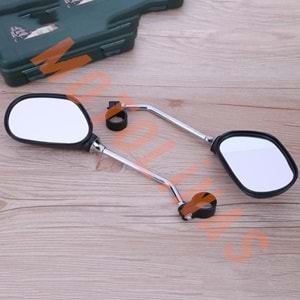 AYNA TAKIMI REFLEKTÖRLÜ SİYAH MTB - BİSİKLET