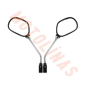 AYNA TAKIMI REFLEKTÖRLÜ SİYAH MTB - BİSİKLET