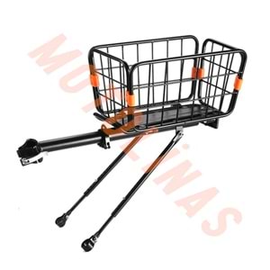 ARKA BAGAJ [SEPETLİ] SET SELE BORUSU MONTAJLI - BİSİKLET