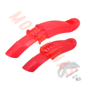 ÇAMURLUK PLASTİK KIRMIZI - BMX