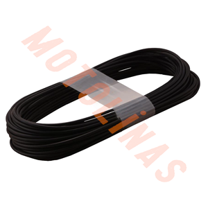 METRE DIŞ KABLO SİYAH 5 MM [1 Rulo=25 mt FİYATI] - BİSİKLET