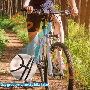 KABLO KLİPSİ DIŞ HALAT TUTUCU KIRMIZI - BİSİKLET