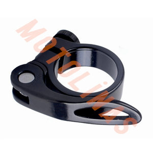 SELE KELEPÇESİ - 28.6 MANDALLI ALÜMİNYUM SİYAH - BİSİKLET