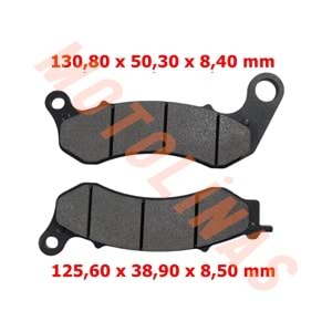 FREN DİSK BALATASI ARKA TAKIM (E5) - CF 250 NK / NK250