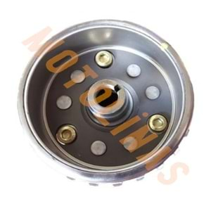 MANYETO VOLANT,ROTOR MARŞ KİTLEMESİ DAHİL [A KALİTE] - MH125 L DRİFT KD125 F KIDEN MR VULTURE 125