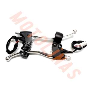 ALÜMİNYUM FREN KOLU SETİ [STMAX - EKOBİS - MUHTELİF] E-BIKE