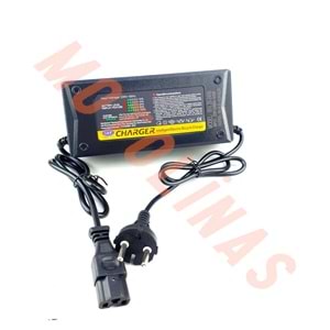 ŞARJ CİHAZI 60V-20/24AH GÖSTERGELİ BEYAZ - EBİKE
