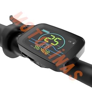 EBİKE EKRAN SAATİ 20.40DD6 RENKLİ EKRAN - 5 PİNLİ - OLA/VONIQ ECO Uyumlu