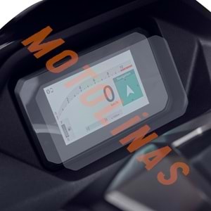 KİLOMETRE KORUYUCU CAM FİLM ŞEFFAF GP KOMPOZİT - HONDA FORZA 250 2025-2026
