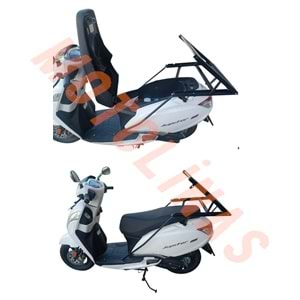 KIZAKLI KURYE PAKET DEMİRİ DAMPERLİ - TVS JUPİTER125