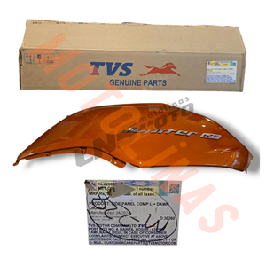 SELE ALTI SOL YAN KAPAK [TURUNCU] ORJİNAL [KL220680HG] - TVS JUPİTER125