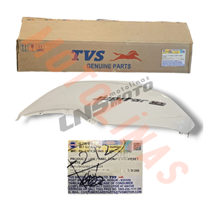 SELE ALTI SOL YAN KAPAK [BEYAZ] ORJİNAL [KL2206801F] - TVS JUPİTER125
