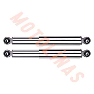 AMORTİSÖR ARKA TAKIM NİKEL ( 28,50 CM ) - MOBYLETTE