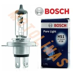 AMPUL [H4] 12V 35/35W [SARI IŞIK] - BOSCH MARKA