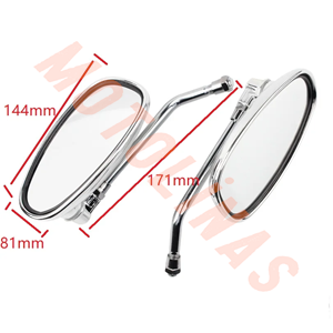 AYNA 8 MM NİKEL-UZUN KOL [TAKIM] KT MODEL